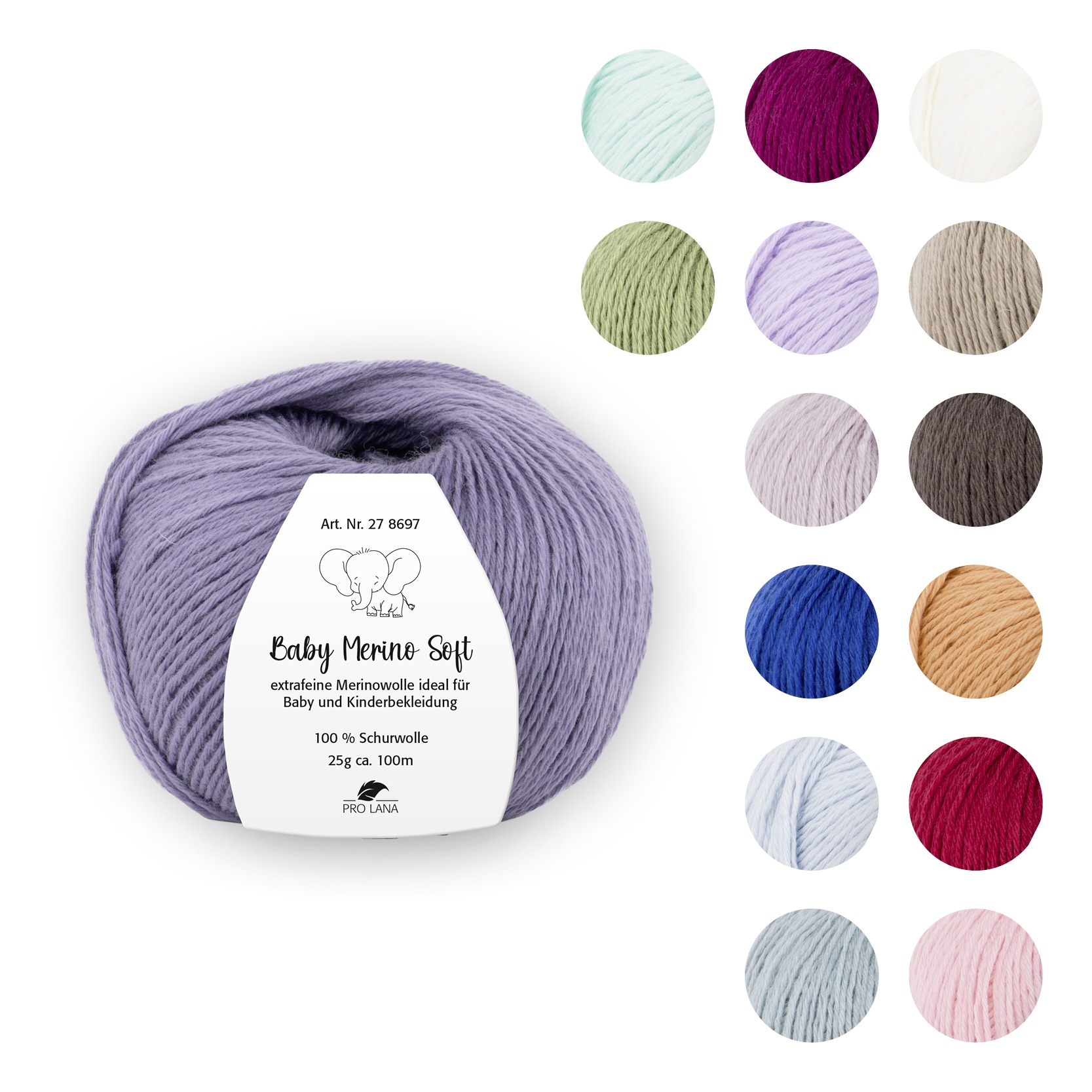 Pro Lana Baby Micro - Übersicht Pro Lana Baby Micro - Übersicht