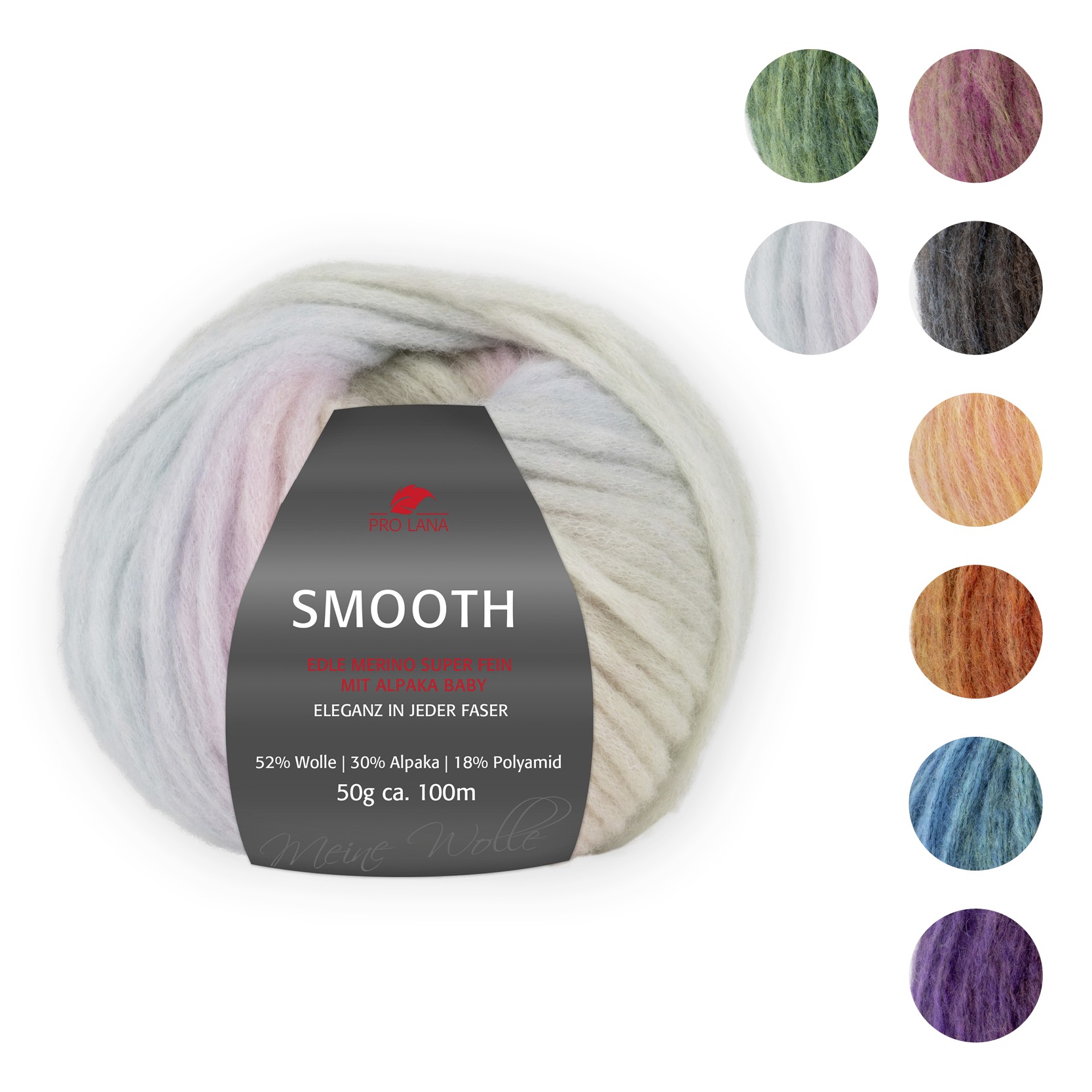 Pro Lana Smooth - Übersicht Pro Lana Smooth - Übersicht