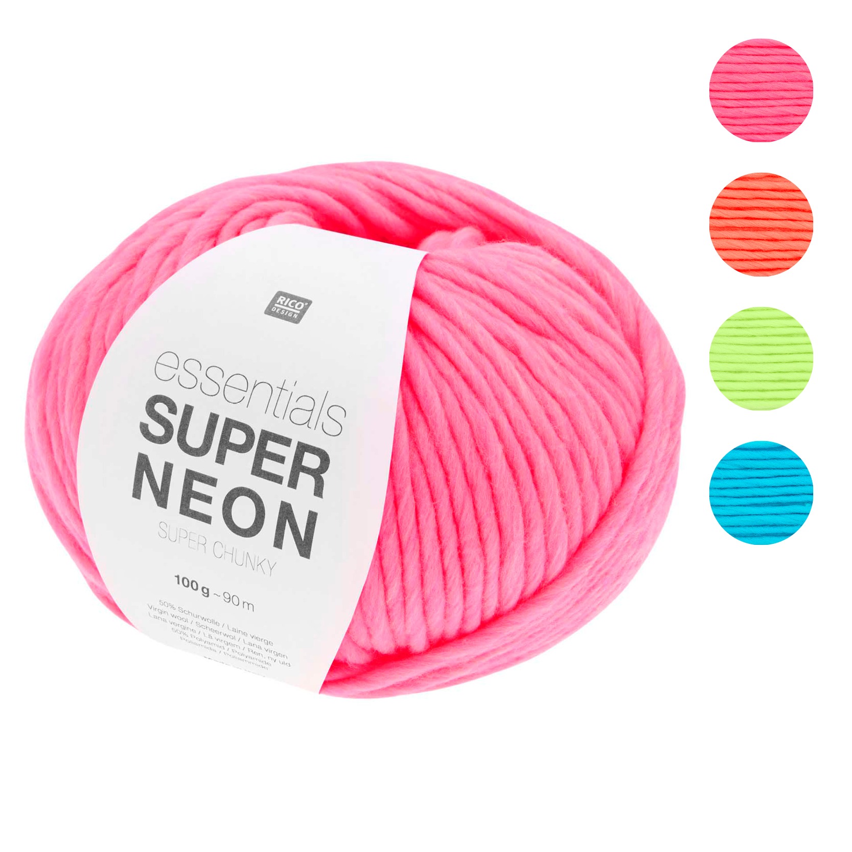 Rico-EssentialsSuperNeon Rico Design – Essentials Super Neon Super Chunky (002)
