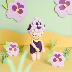 © Rico Design - Ricorumi Häkelset "Blooming Beauties" Stiefmütterchen