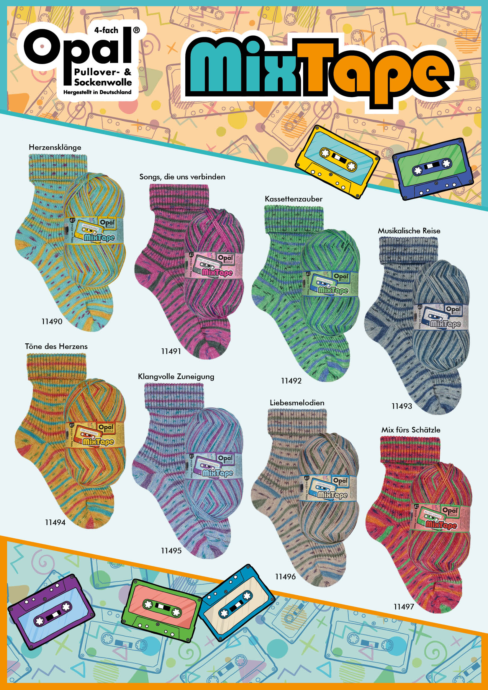 Opal Mixtape Opal Mixtape - Farbkarte