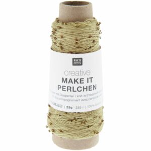 Rico Design - creative Make it Perlchen Farbe 005 Gold