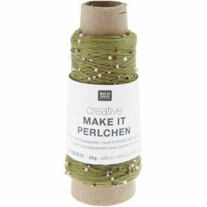 Rico Design - creative Make it Perlchen Farbe 006 Olivin