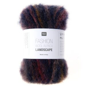 FASHION WOOL ALPACA LANDSCAPE - 006 Dark Berries
