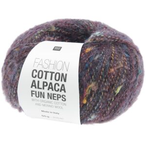 FASHION COTTON ALPACA FUN NEPS - 004 Lila