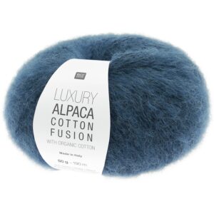 LUXURY ALPACA COTTON FUSION - 004 Blau
