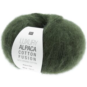 LUXURY ALPACA COTTON FUSION - 007 Oliv